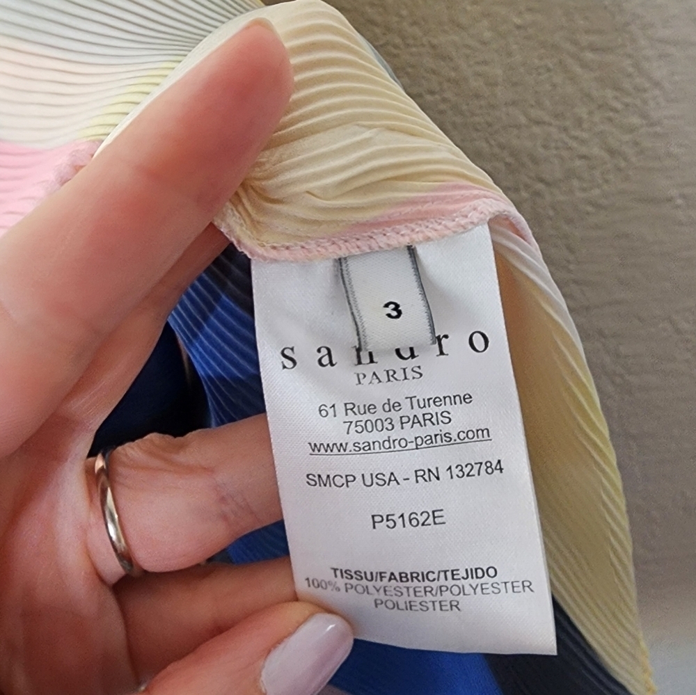 Sandro Abstract Romper 3 - Picture 4 of 10